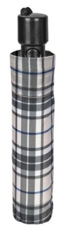 mini-paraplu Scottish 99 cm automatisch polyester cr&egrave;me