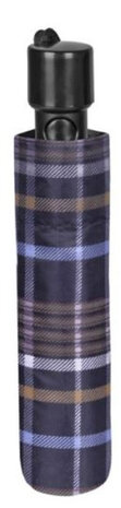 mini-paraplu Scottish 99 cm automatisch polyester blauw