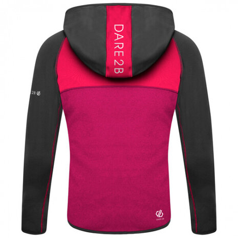 outdoorvest Hasty Core junior roze/antraciet mt 146-152 cm
