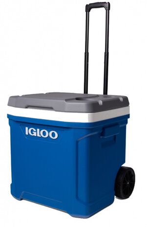koelbox Latitude Roller 56 liter polyetheen 56 cm blauw