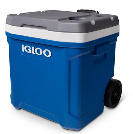 koelbox Latitude Roller 56 liter polyetheen 56 cm blauw
