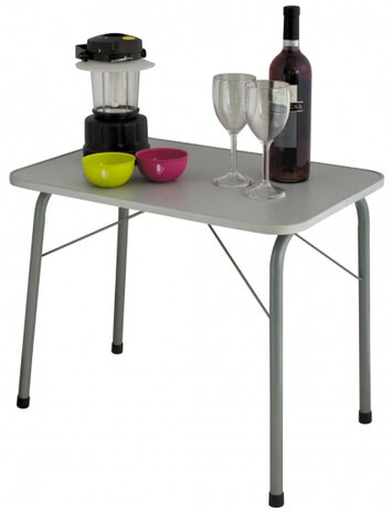 campingtafel Cadiz S 60,5 x 50 cm MDF wit