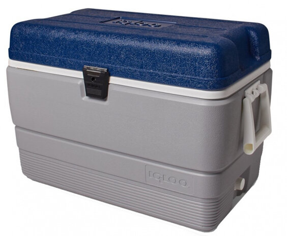 koelbox Maxcold 47 liter polyetheen 65 x 37 x 45 cm grijs