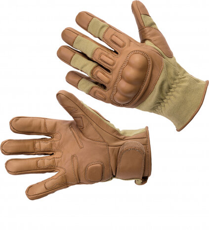 airsofthandschoenen nomex/kevlar lichtbruin maat xxl