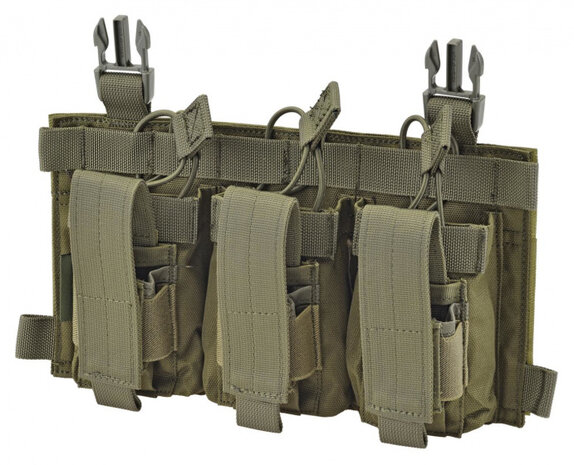 magazijnbuidel Thunder 5,56/9 mm nylon legergroen