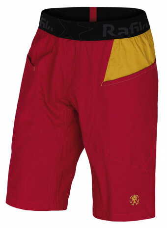 klimbroek Megos heren katoen rood maat XL