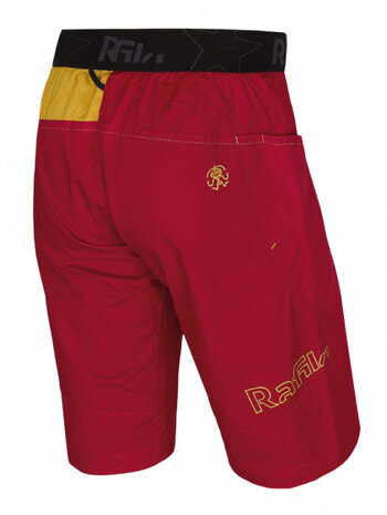 klimbroek Megos heren katoen rood maat XL