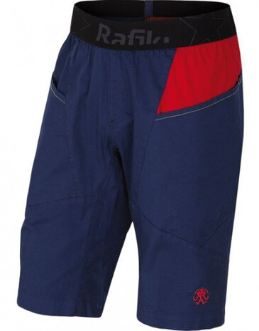 klimshort Megos heren katoen marineblauw maat XL