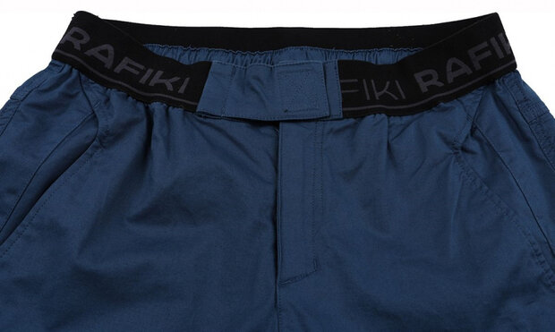 klimbroek Cliffbase 3/4 heren katoen marineblauw maat XS
