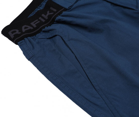 klimbroek Cliffbase 3/4 heren katoen marineblauw maat XS