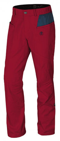 klimbroek Crag heren katoen rood maat XL
