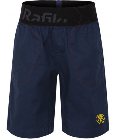 klimshort Rumney junior katoen marineblauw maat 128
