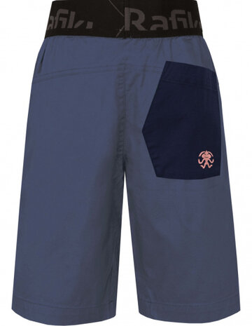 klimshort Rumney junior katoen grijs maat 140