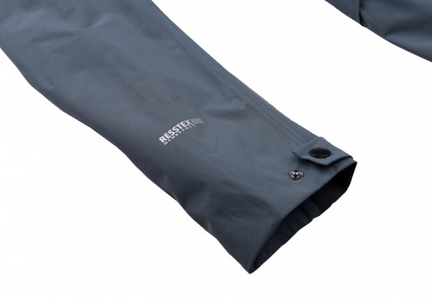 outdoor jas Zafrina dames polyester blauwgrijs maat 42