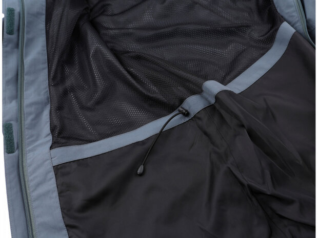 outdoor jas Zafrina dames polyester blauwgrijs maat 42