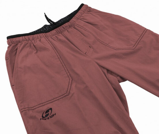 outdoorbroek Blog heren katoen bruin/zwart maat S