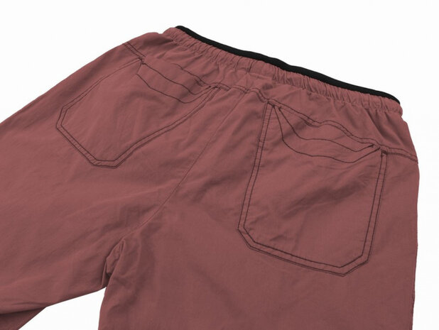 outdoorbroek Blog heren katoen bruin/zwart maat S