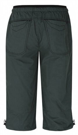 outdoorbroek Hug heren katoen antraciet/groen maat S