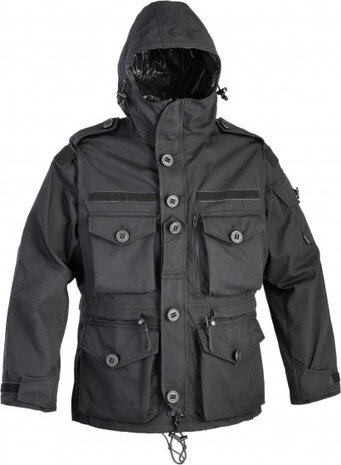 airsoftjas  SAS Smock heren katoen zwart maat S