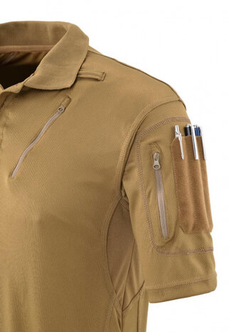poloshirt Tactical heren polyester beige maat XS
