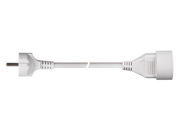 verlengkabel 3G1.5 3500 W 5 meter wit