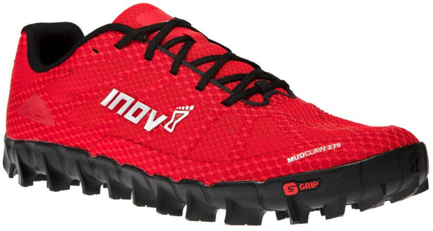 trailrunningschoenen Mudclaw 275 heren mesh rood maat 43