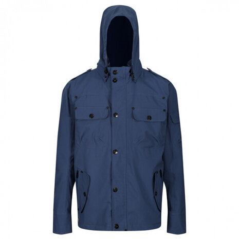 shelljas Matthias DWR heren polyester blauw maat xl