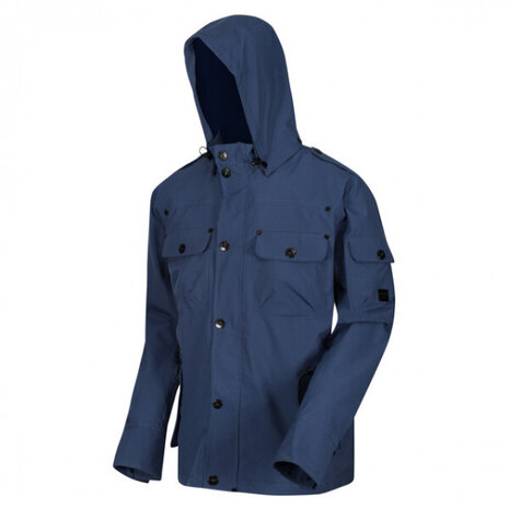 shelljas Matthias DWR heren polyester blauw maat xl