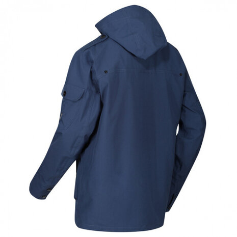 shelljas Matthias DWR heren polyester blauw maat xl
