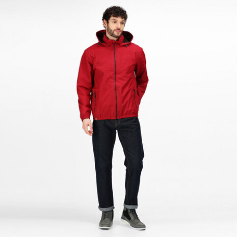 shelljas Ladomir heren hydra. polyester rood maat XXL