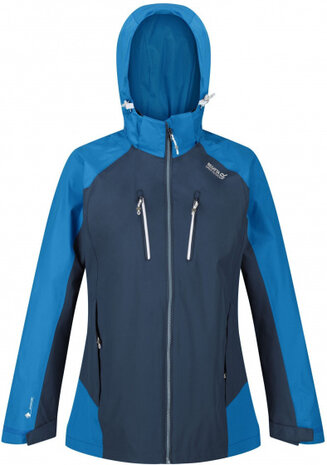 regenjas Caliami IV dames polyester blauw/navy maat 42