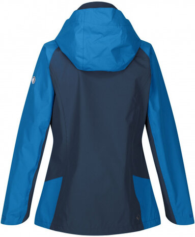 regenjas Caliami IV dames polyester blauw/navy maat 42