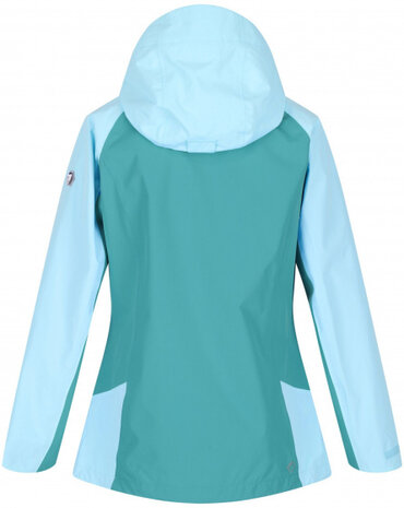 regenjas Caliami IV dames polyester turquoise maat 34