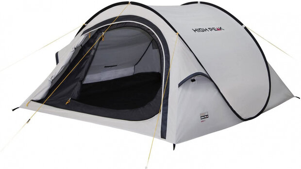 pop-up tent Boston 3-persoons 250 x 180 x 90 cm grijs