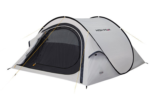 pop-up tent Boston 3-persoons 250 x 180 x 90 cm grijs