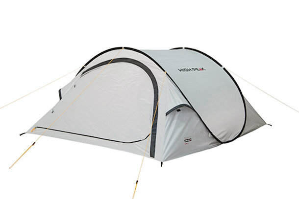 pop-up tent Boston 3-persoons 250 x 180 x 90 cm grijs