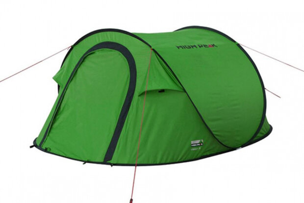 pop-up tent Vision 3-persoons 235 x 180 x 100 cm groen