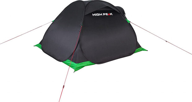 pop-up tent Hyperdome 3-persoons 210 x 130 cm zwart
