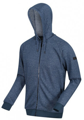 outdoorvest Leontel heren katoen/polyester blauw maat L