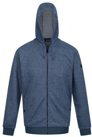 outdoorvest Leontel heren katoen/polyester blauw maat L