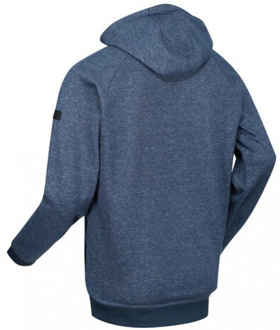 outdoorvest Leontel heren katoen/polyester blauw maat L