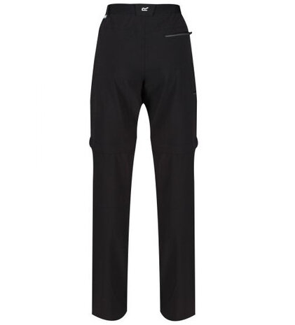 afritsbroek Xert Stretch heren polyamide zwart mt 42