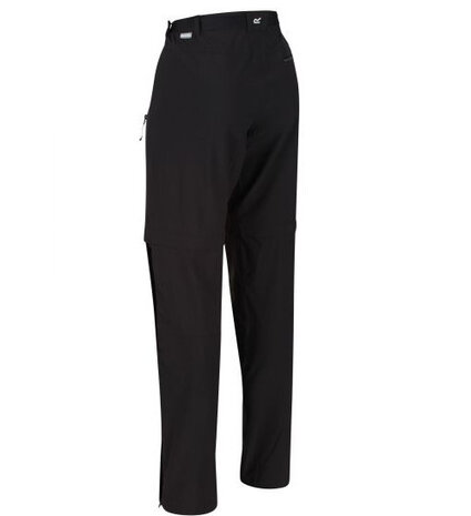 afritsbroek Xert Stretch heren polyamide zwart mt 42