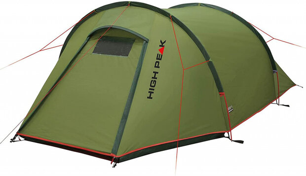 tunneltent Kite 3-persoons 340 x 180 cm x 105 cm groen