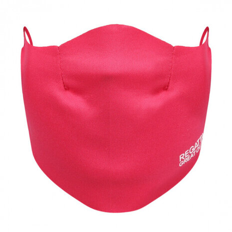 mondkapje polyester roze one-size
