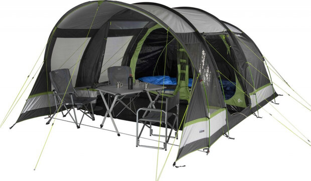 familietent Garda 5-persoons 550 x 300 x 210 cm grijs