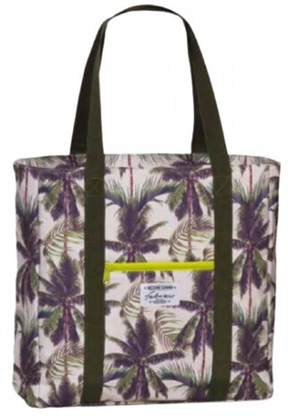strandtas 40 x 39 cm polyester groen