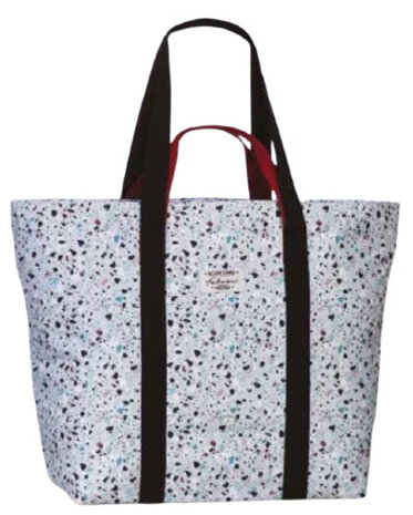 strandtas 46 x 46 cm polyester wit
