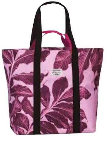 strandtas 46 x 46 cm polyester roze