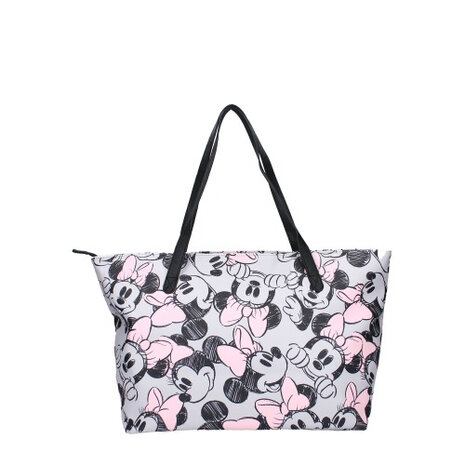 reistas Minnie Mouse junior 33 L polyurethaan zwart/wit
